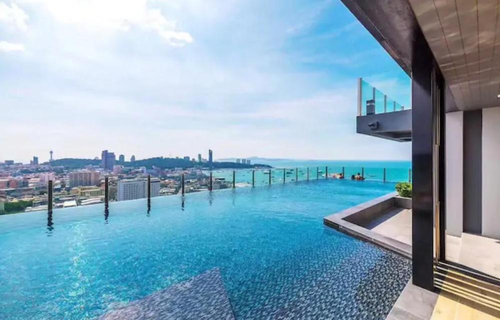 The Base Central Pattaya Quiet King-Bed With Infinity Pool & Free Netflix! Екстер'єр фото