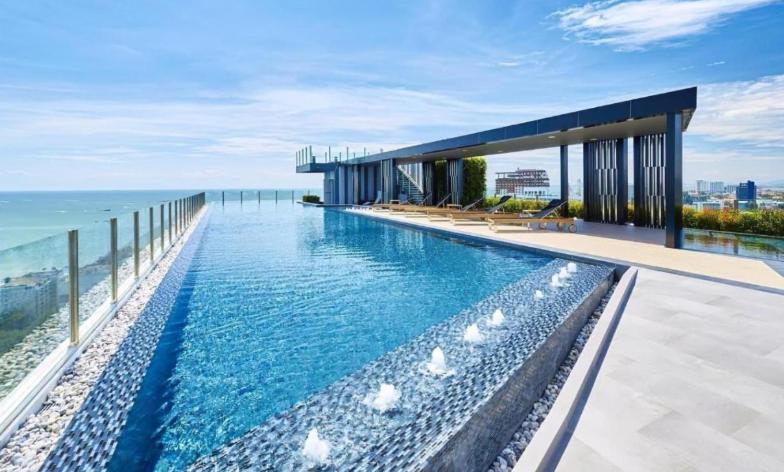 The Base Central Pattaya Quiet King-Bed With Infinity Pool & Free Netflix! Екстер'єр фото