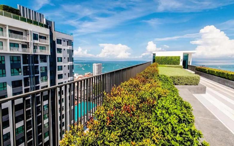 The Base Central Pattaya Quiet King-Bed With Infinity Pool & Free Netflix! Екстер'єр фото